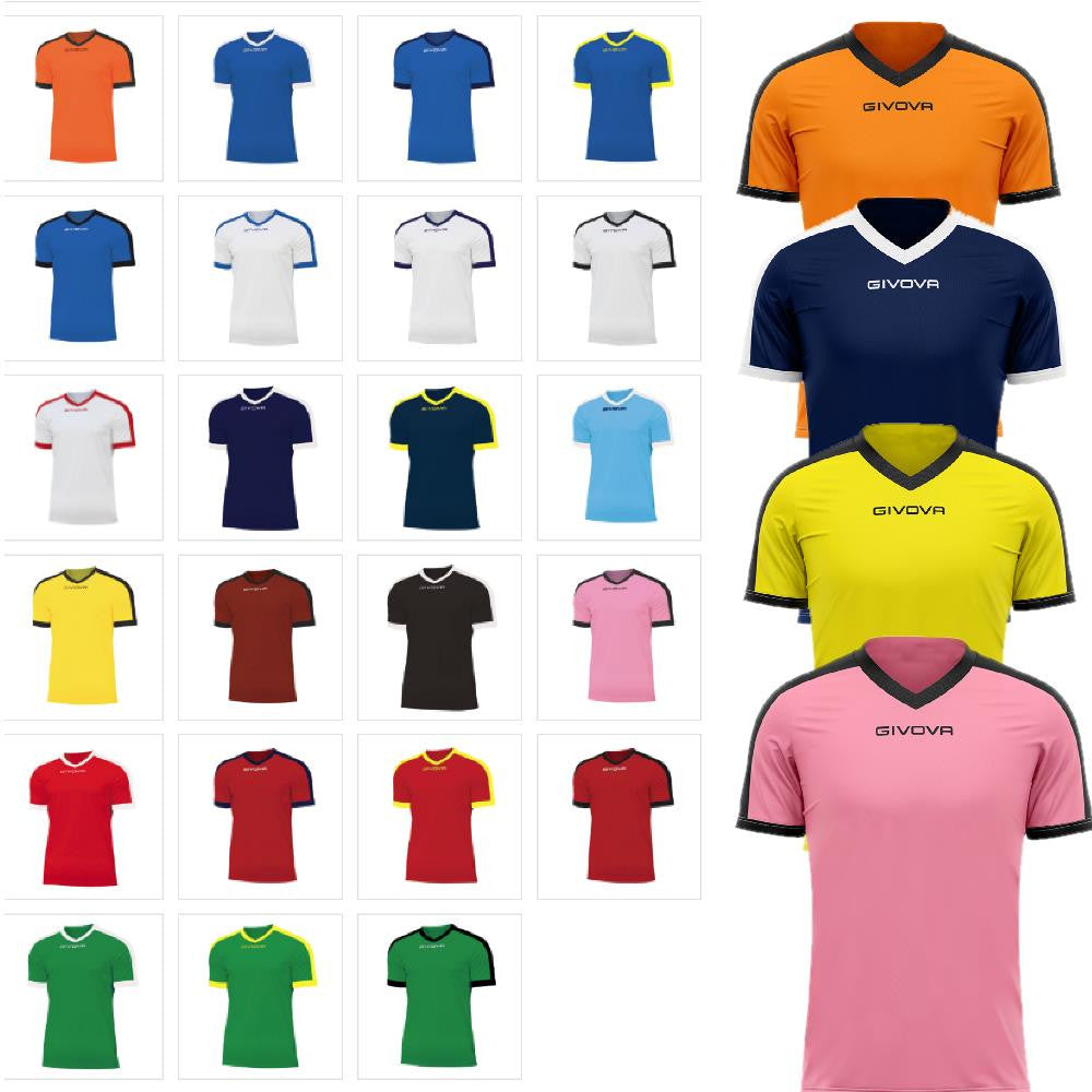 Maglia Calcio GIVOVA REVOLUTION – Personalizzabile Nome e Numero PS 40538