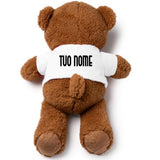 Peluche Orsetto Calcio Squadra del Cuore – Personalizzabile con Nome | Teddy Bear 18 cm PS 33790-001