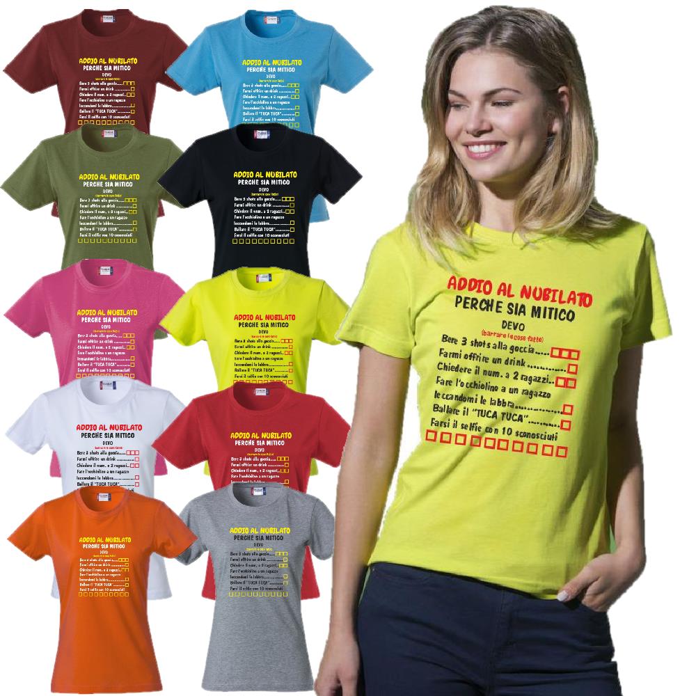 T-Shirt Addio al Nubilato “Cose da Fare Prima di Sposarsi” – PS 28870-017