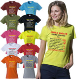 T-Shirt Addio al Nubilato “Cose da Fare Prima di Sposarsi” – PS 28870-017