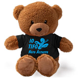 Peluche Orsetto Calcio Squadra del Cuore – Personalizzabile con Nome | Teddy Bear 18 cm PS 33790-001