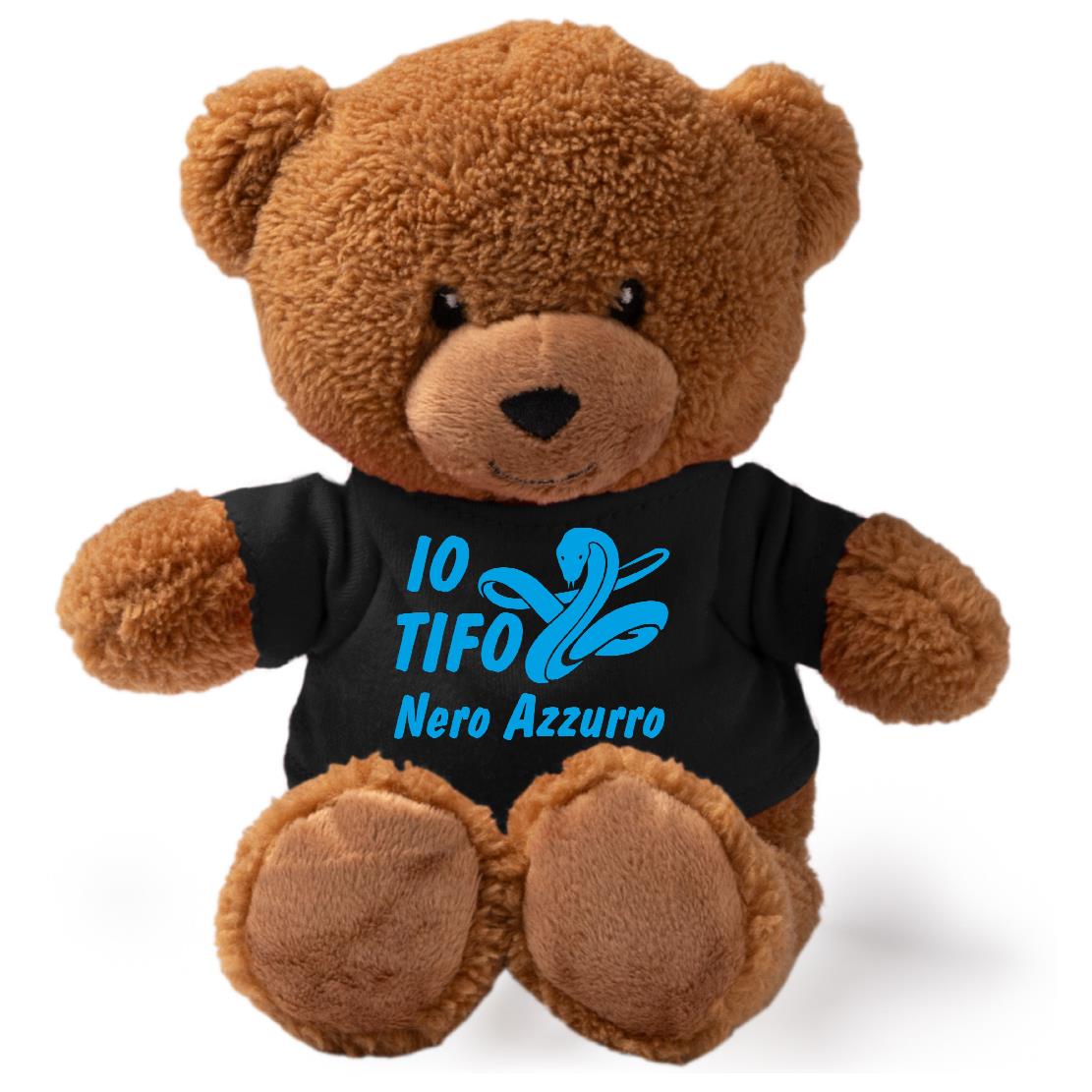 Peluche Orsetto Calcio Squadra del Cuore – Personalizzabile con Nome | Teddy Bear 18 cm PS 33790-001