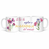 Tazza in Ceramica Personalizzabile “Miglior Mamma / Amica / Zia / ...” – Tazza Personalizzata PS 09370-3044