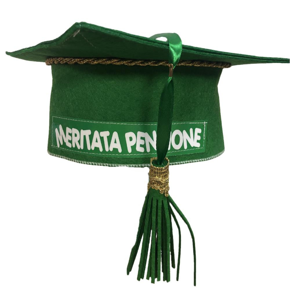 Cappello Laurea Tocco Personalizzato con Scritta – PS 40633