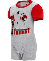 Pagliaccetto Neonato AC Milan – Abbigliamento Ufficiale – Maniche Corte – PS 27184