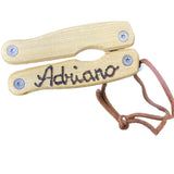 Multiutensile in Acciaio Inossidabile Manico in Bambù – 12 Funzioni – Personalizzabile Inciso – PS 00537