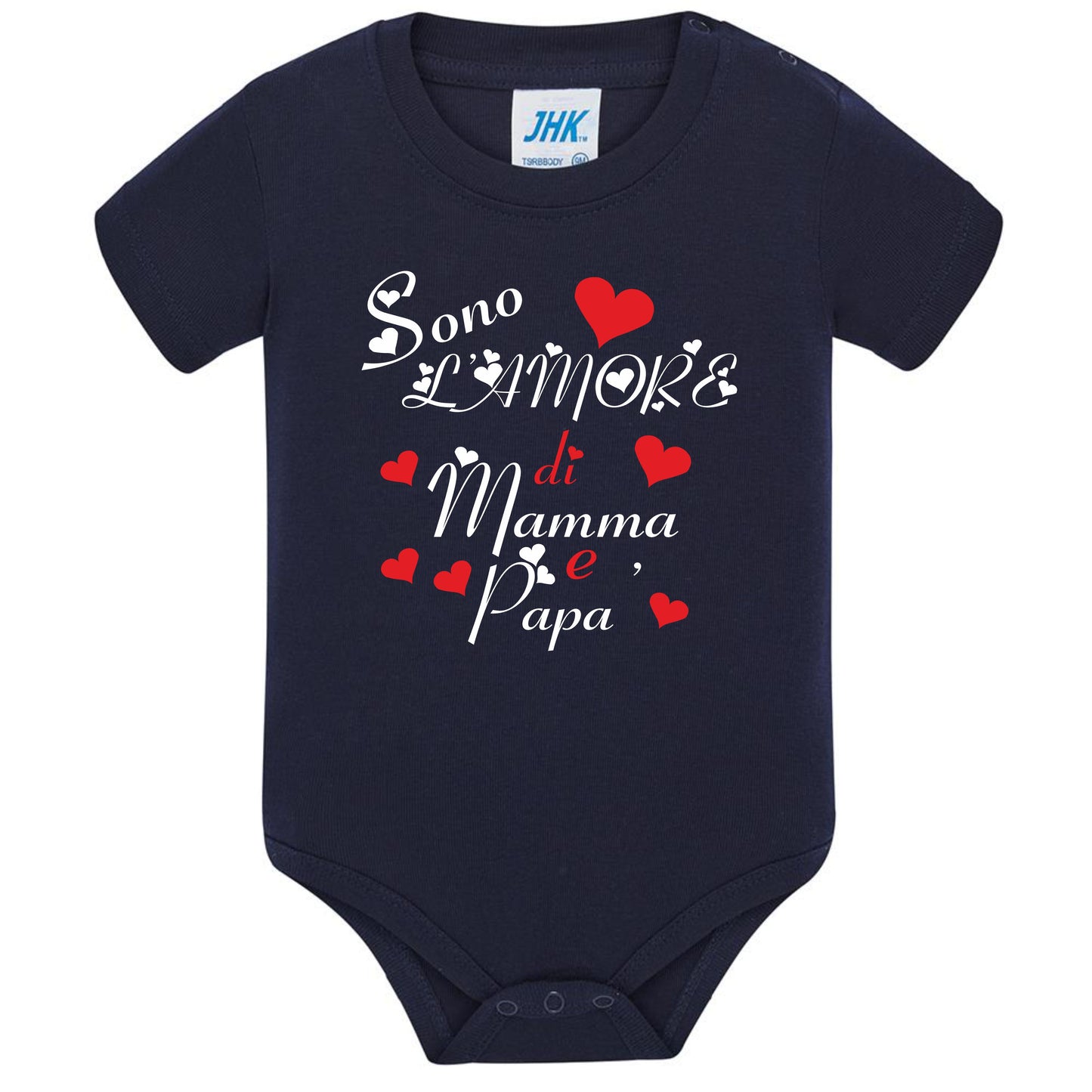 Body Neonato Personalizzato “Sono L’Amore Di Mamma e Papà” Festa della Mamma e Festa del Papà PS 28180-0018