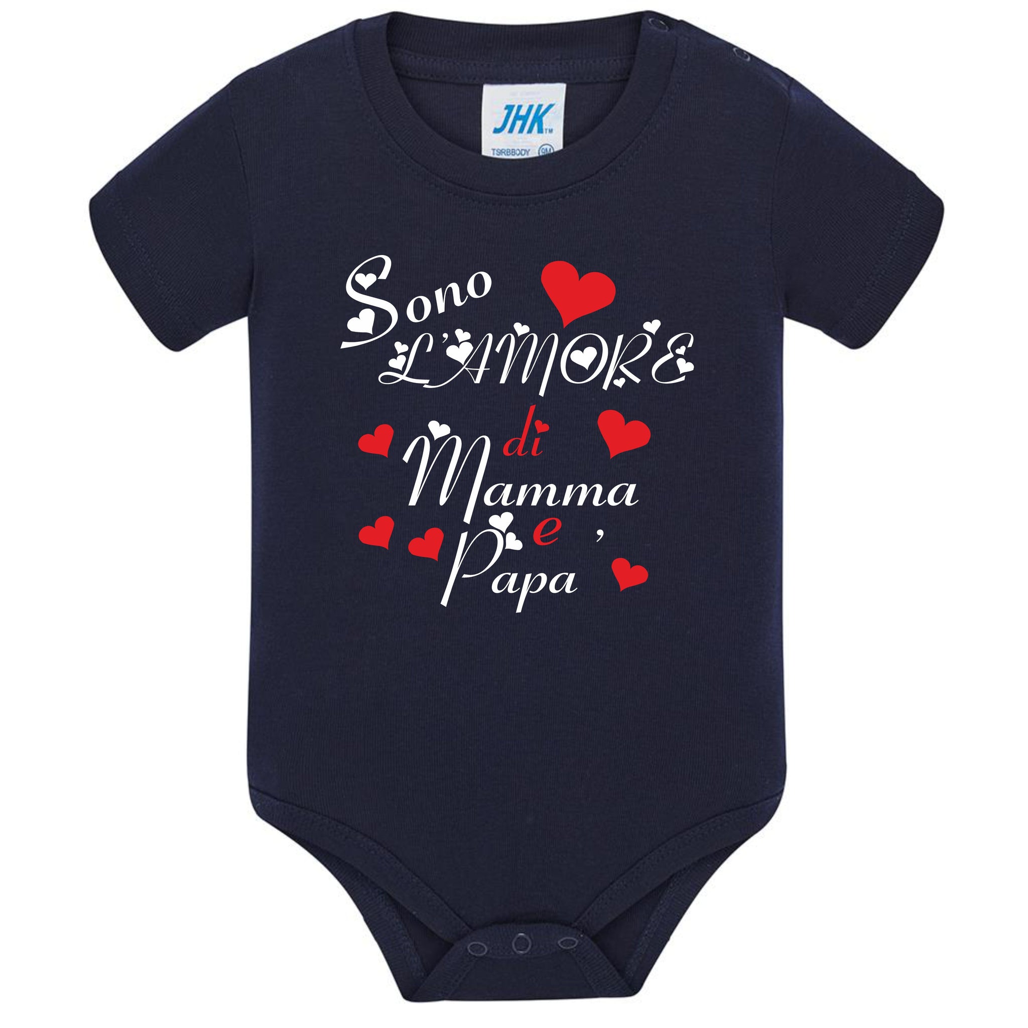 Body Neonato Personalizzato “Sono L’Amore Di Mamma e Papà” Festa della Mamma e Festa del Papà PS 28180-0018