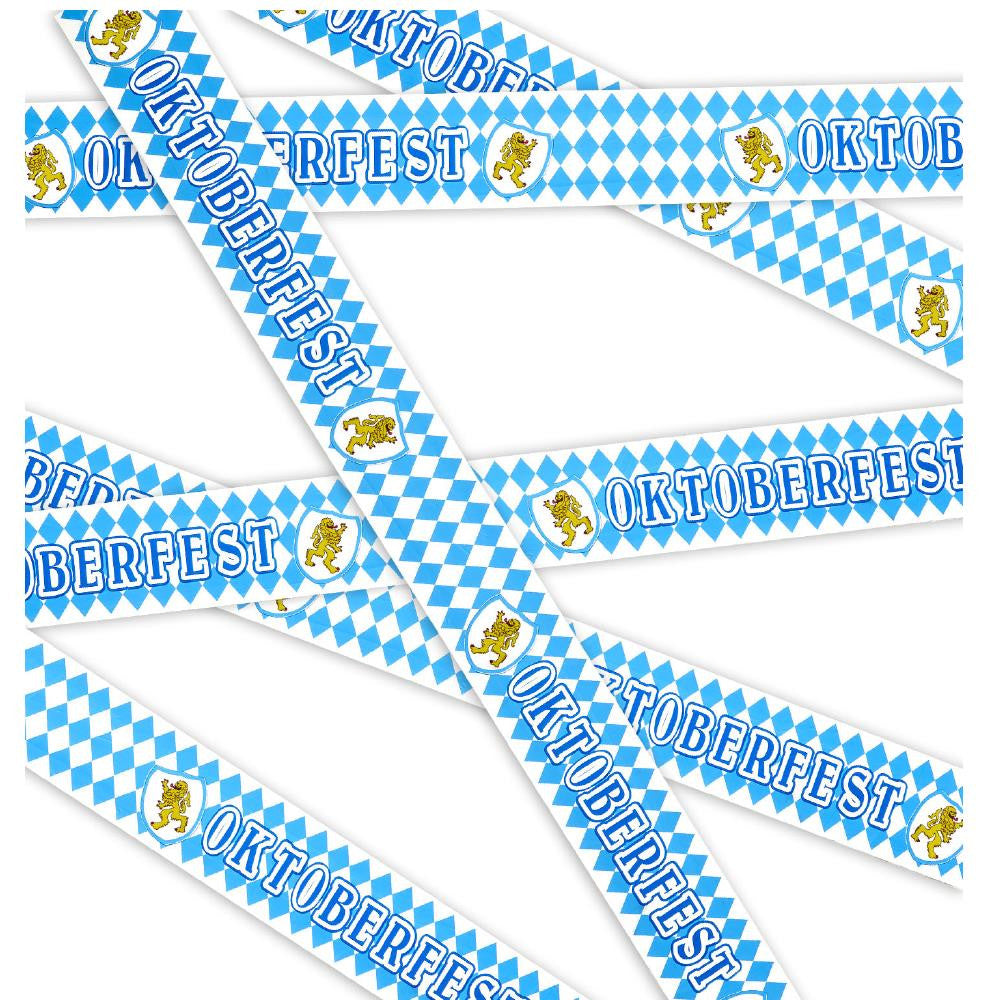 Nastro Barricata Festa Bavarese Oktoberfest – 6 Metri - PS 08564