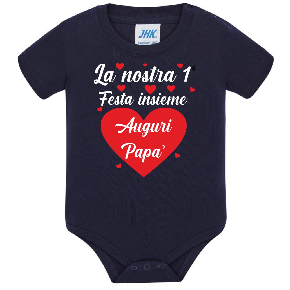 Body Neonato Prima Festa Del Papà “Auguri Papà – 100% Cotone PS 28180-0014