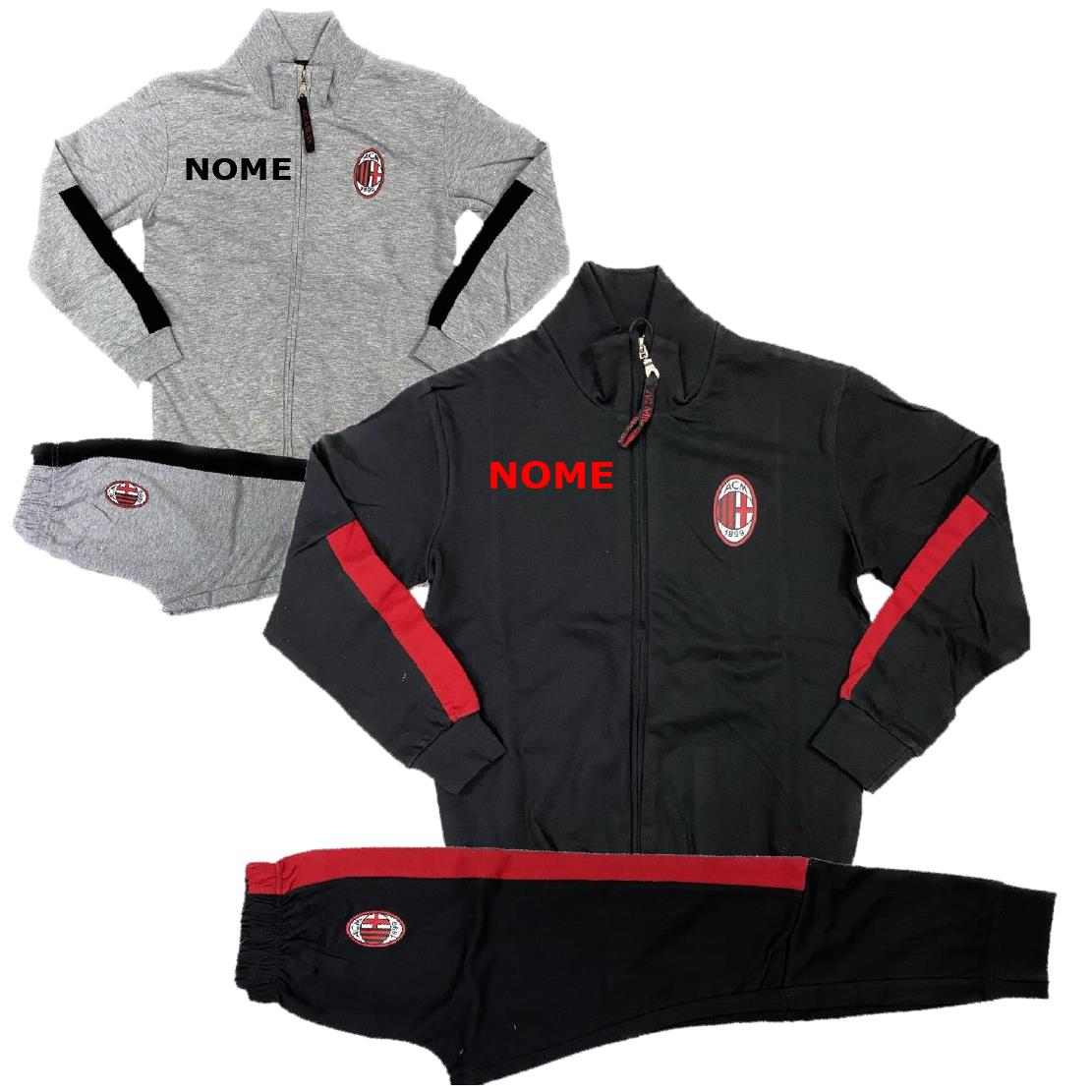 Tuta da Casa AC Milan Uomo / Ragazzo – Pigiama Ufficiale AC Milan Cod. PS 40959 (Copia)
