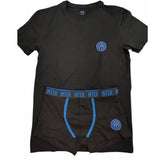 Set Intimo Inter Corto Cotone & Elastan – Maglia + Boxer Ufficiale FC Internazionale – PS 10306