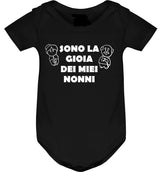 Body Neonato “Sono La Gioia Dei Miei Nonni” 100% Cotone Idea Regalo PS 28180-0008
