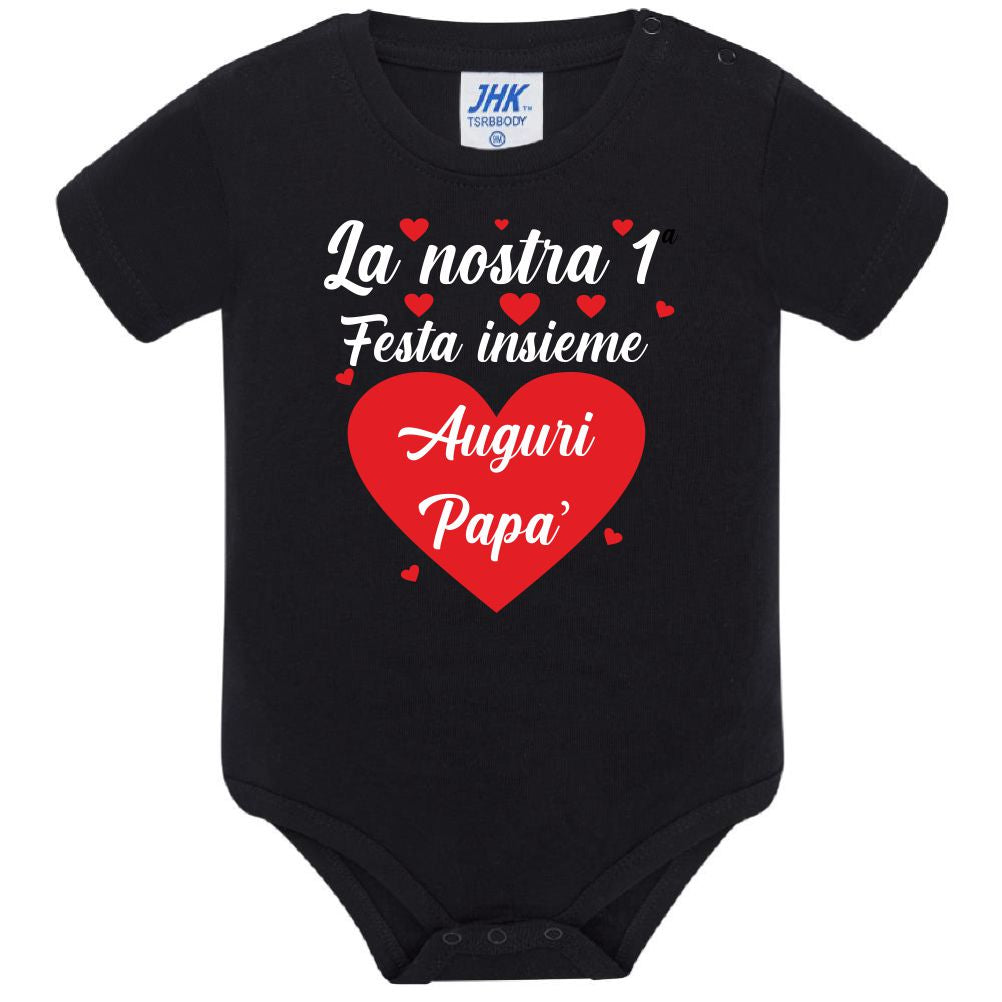 Body Neonato Prima Festa Del Papà “Auguri Papà – 100% Cotone PS 28180-0014