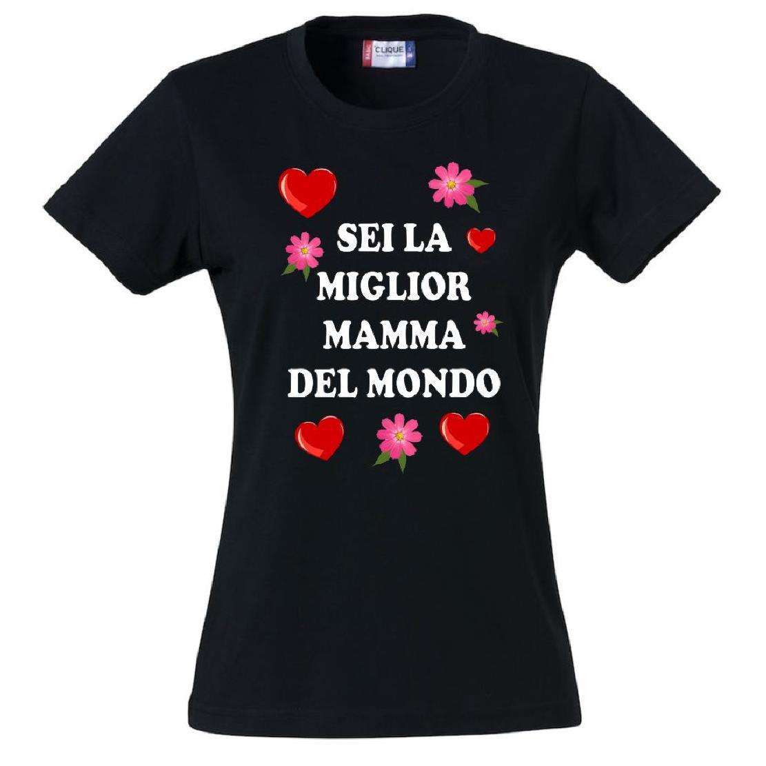 T-Shirt Donna “Sei la Migliore ... del Mondo” – Idea Regalo per Mamma, Zia, Nonna o Amica – PS 28870-001 PRS