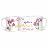 Tazza in Ceramica Personalizzabile “Miglior Mamma / Amica / Zia / ...” – Tazza Personalizzata PS 09370-3044