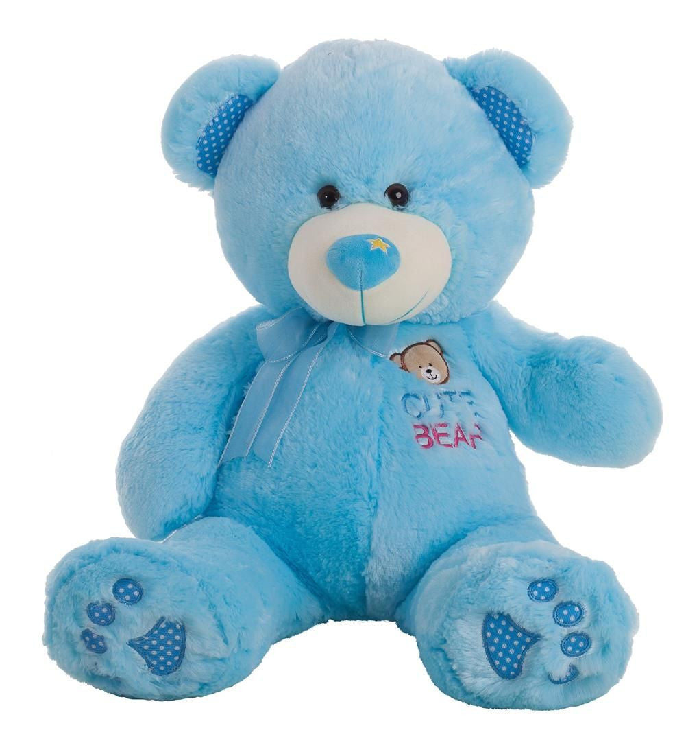 Peluche Orso Luminoso a LED – Rosa o Azzurro – 60 cm Cod. PS 41245