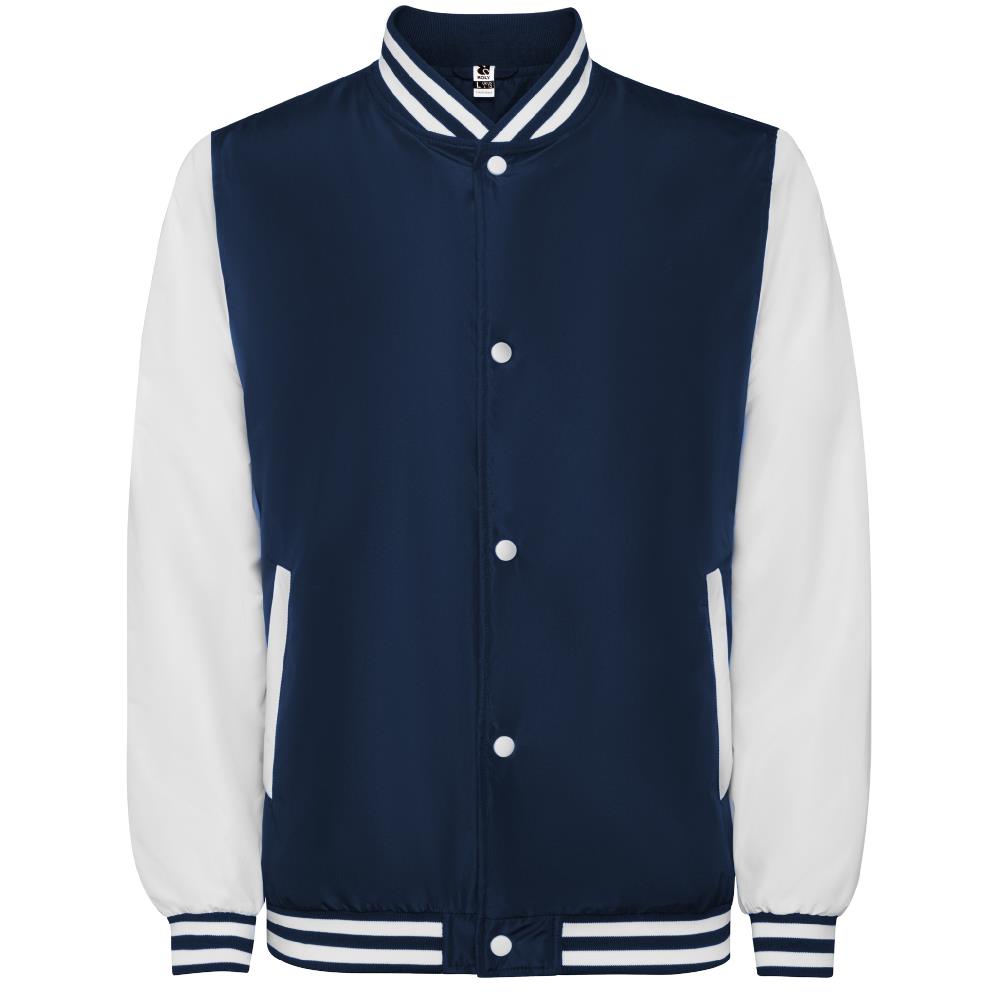 Giacca College Antivento Leggermente Imbottita Unisex  Bicolore California 220 g/m² PS 39330 PRS