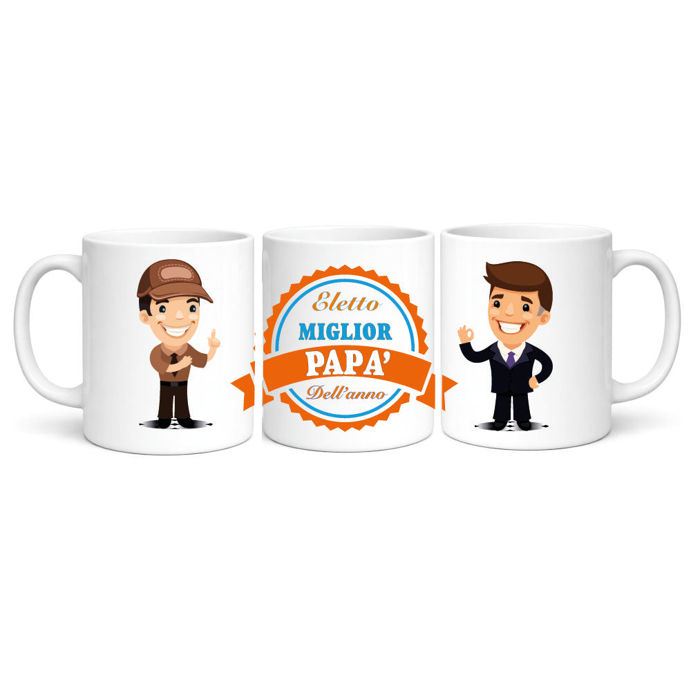 Tazza in Ceramica “Eletto/a miglior...” – Tazza Personalizzata PS 09370-3046