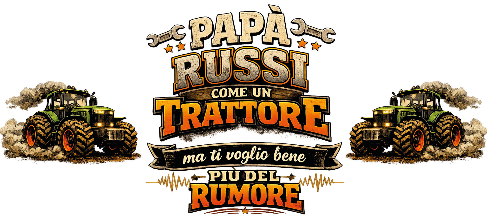 Tazza Regalo Papà/Nonno russi come un trattore – PS 09370-6002