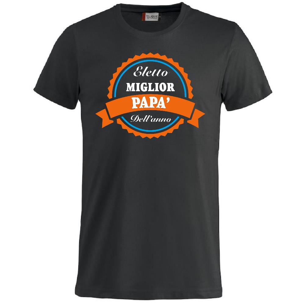 T-Shirt “Eletto Miglior … dell’Anno” Personalizzabile – Maglietta Unisex Manica Corta – PS 27431-A-125 PRS