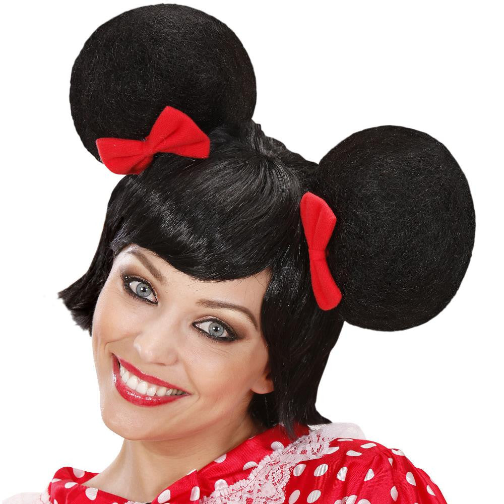 Parrucca Topolina con Orecchie – Parrucche Donna Carnevale – PS 10925