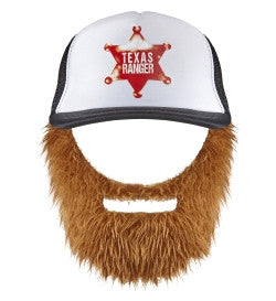 Cappello Texas Ranger con Barba – Accessorio Carnevale – PS 12019