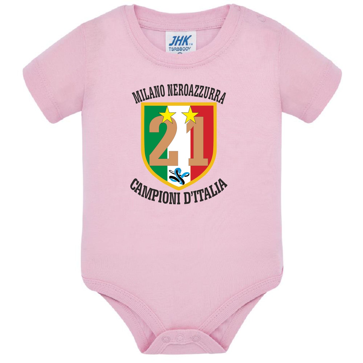 Body Neonato Inter Campioni d’Italia 2025/2026 – 21 Scudetti – PS 28180-INT-01