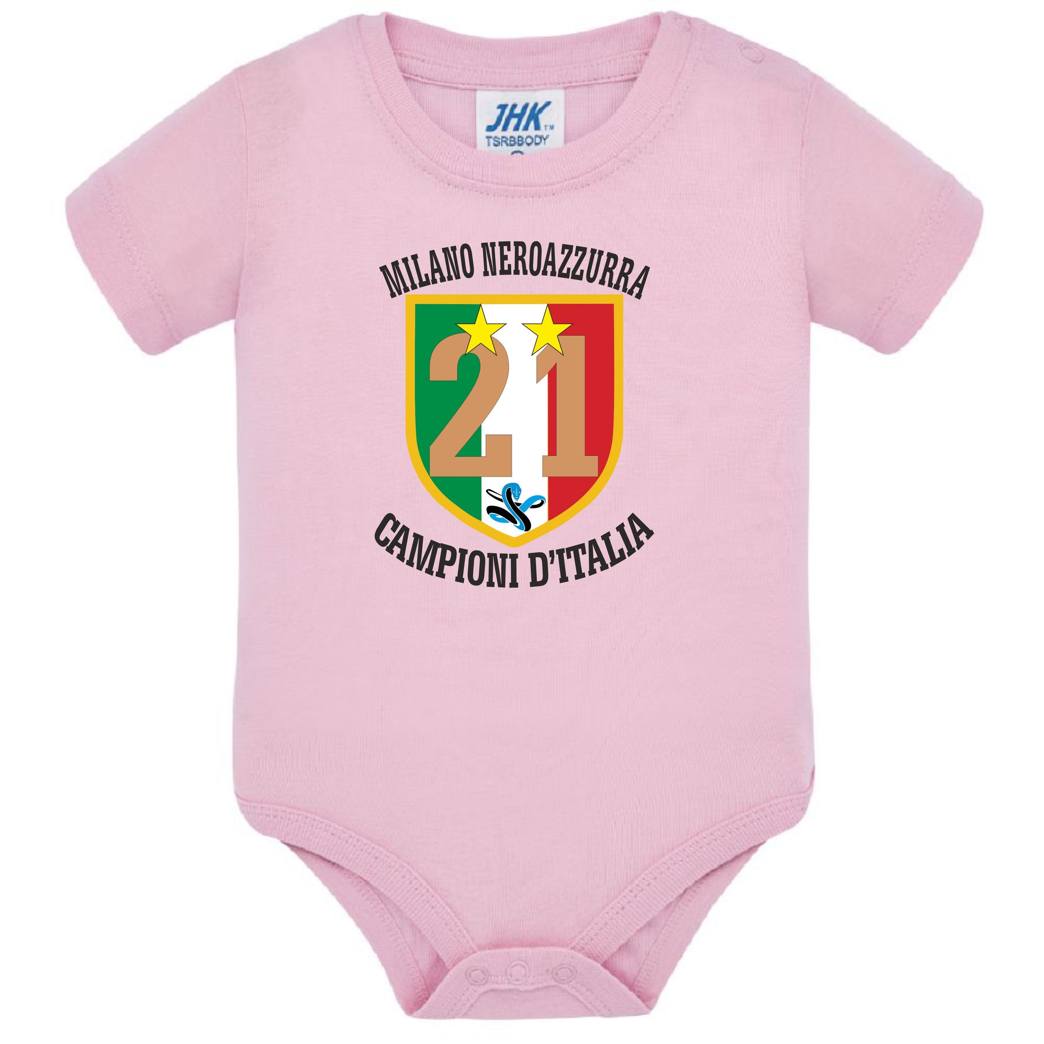 Body Neonato Inter Campioni d’Italia 2025/2026 – 21 Scudetti – PS 28180-INT-01