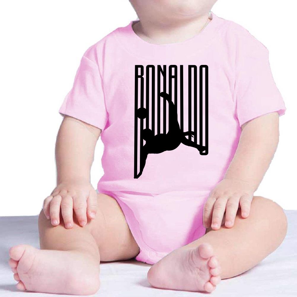 Body Neonato Stile Rovesciata Calcio Personalizzabile Con Nome e Numero 100% Cotone PS 28180-029
