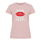 T-Shirt Donna “Kiss Se Ne Fotte” – Maglietta Divertente in Cotone – PS 28870-023