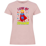 T-Shirt Donna “I Love My Supermom” – Idea Regalo Festa della Mamma – PS 28870-015 PRS