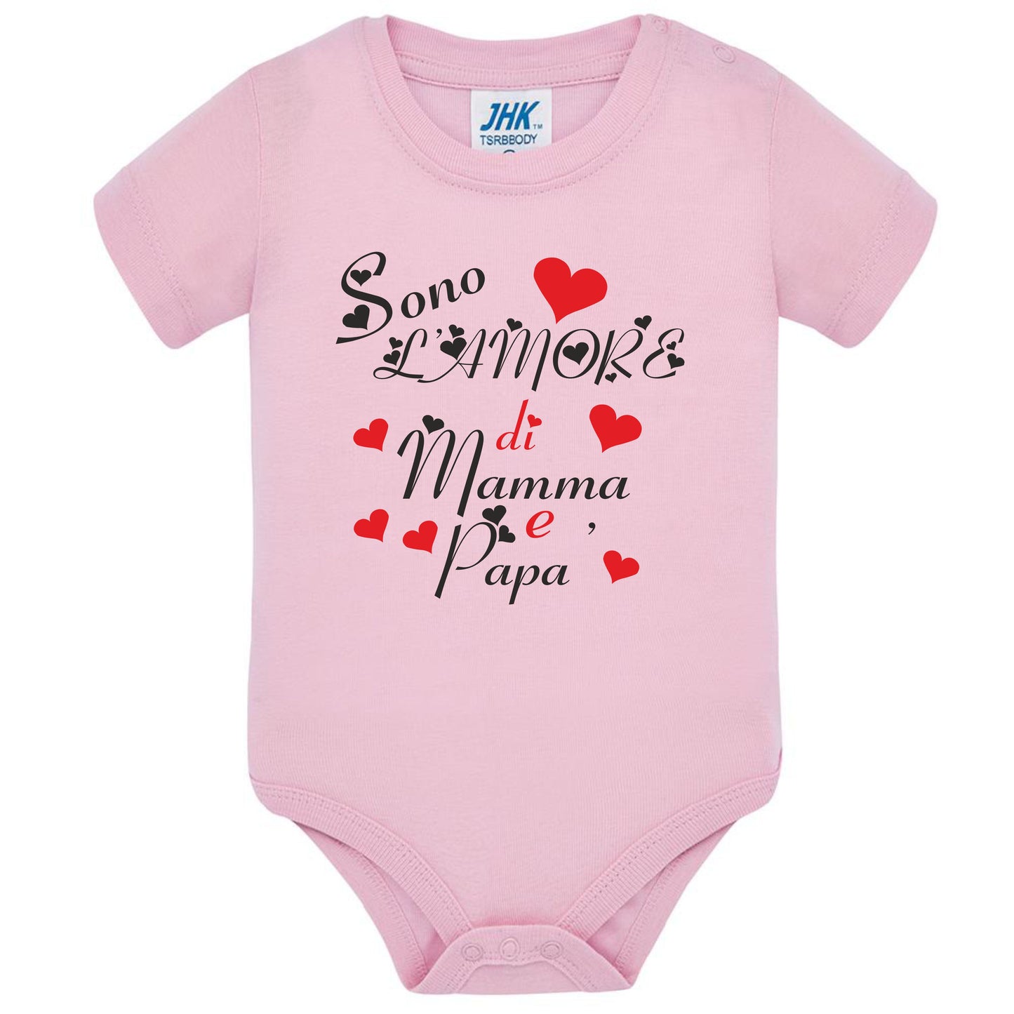 Body Neonato Personalizzato “Sono L’Amore Di Mamma e Papà” Festa della Mamma e Festa del Papà PS 28180-0018