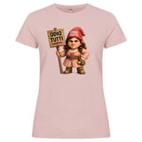 T-Shirt Donna Odio Tutti – Idea regalo – Personalizzabile Con Nom e Sulla Schiena PS 28870-034