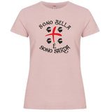 T-Shirt Donna “Sono Bella e Sono Sarda” – Maglietta Manica Corta – PS 28870-020
