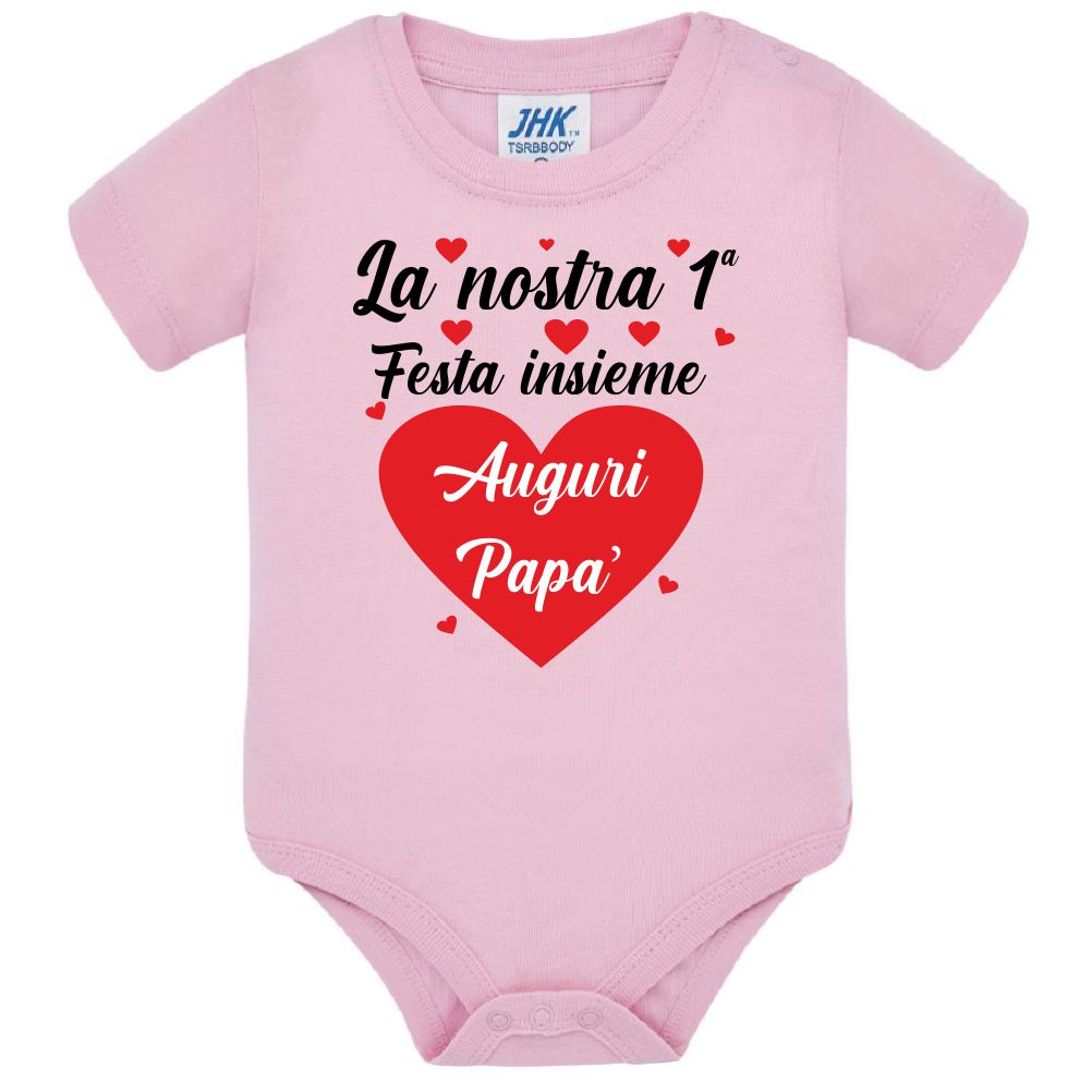 Body Neonato Prima Festa Del Papà “Auguri Papà – 100% Cotone PS 28180-0014