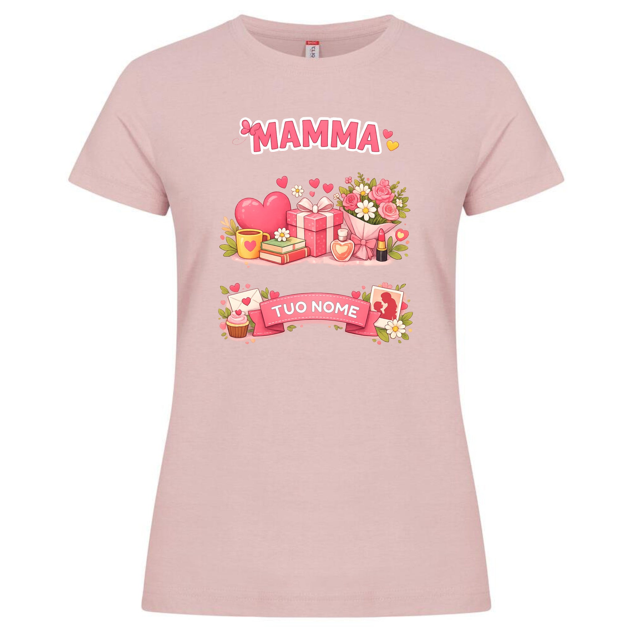 T-Shirt Donna Festa Della Mamma ,  Personalizzabile – Idea regalo – PS 28870-031