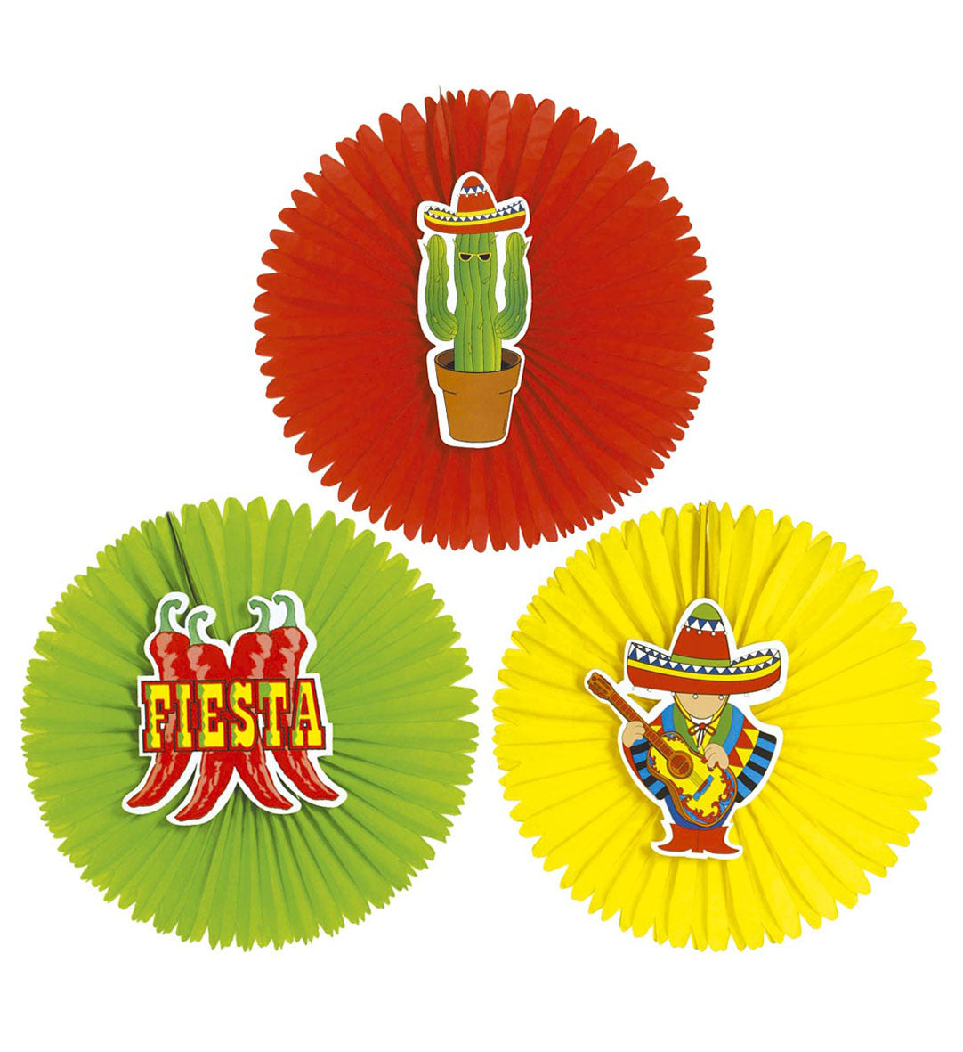Decorazioni Party Messicano – Rosone da Appendere Marca Widmann Cod. PS 03839