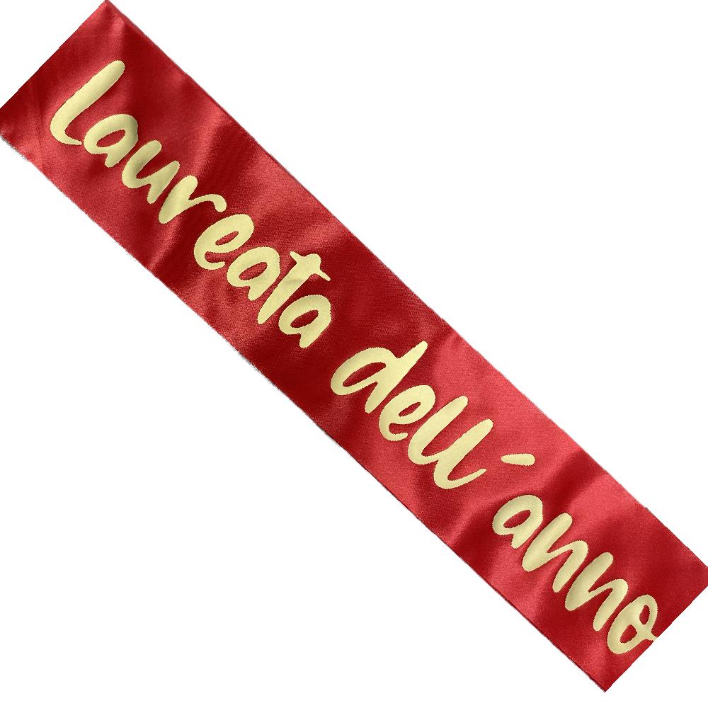 Fascia Colorata con frange Personalizzabile con Stampa – PS 37777