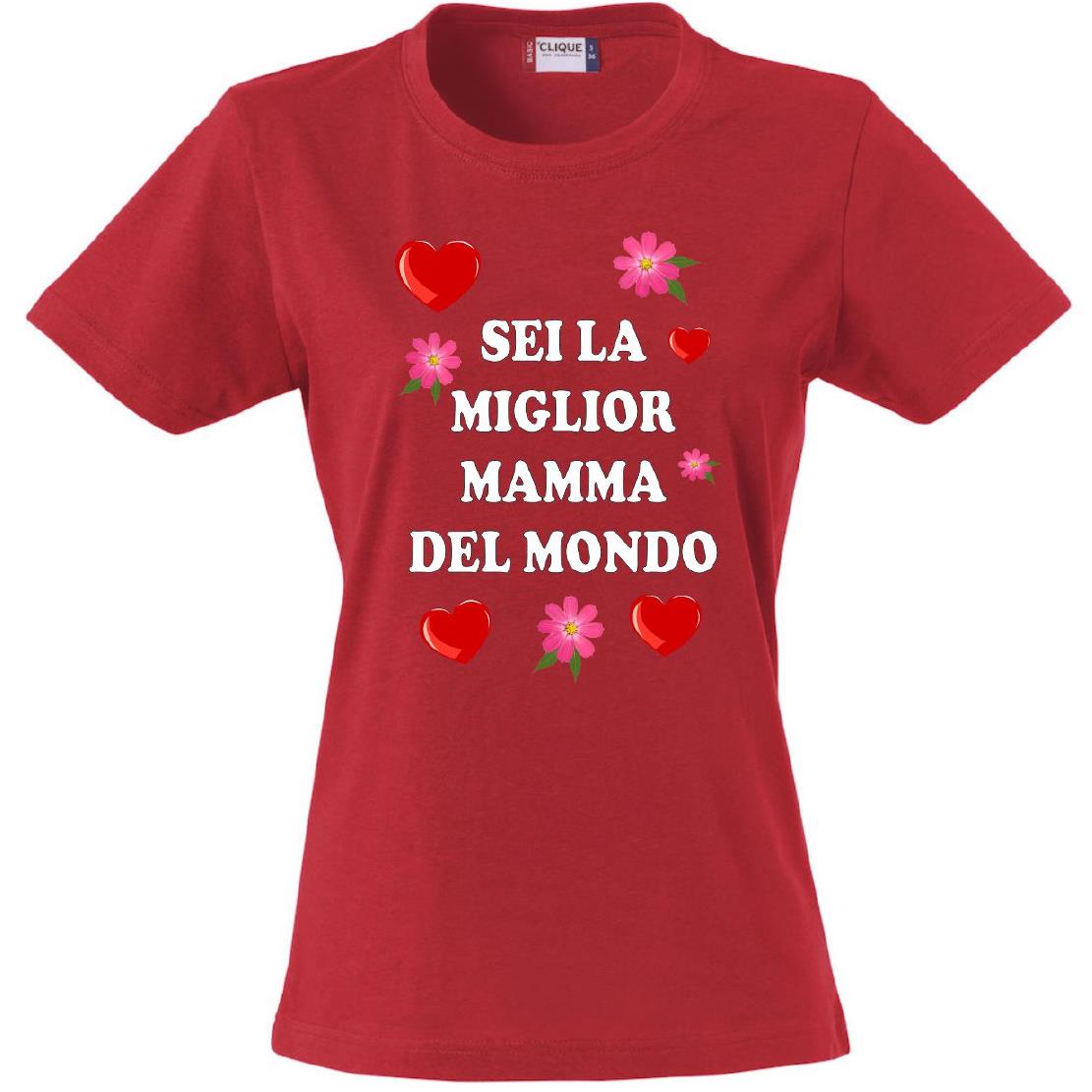 T-Shirt Donna “Sei la Migliore ... del Mondo” – Idea Regalo per Mamma, Zia, Nonna o Amica – PS 28870-001 PRS