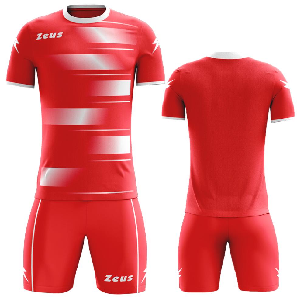 Completo Calcio Zeus Kit Kosmo – Maglia e Pantaloncino – Personalizzabile con Loghi, Nome e Numero PS 17300