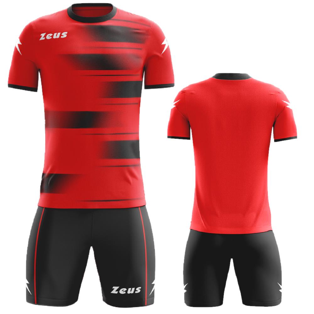 Completo Calcio Zeus Kit Kosmo – Maglia e Pantaloncino – Personalizzabile con Loghi, Nome e Numero PS 17300