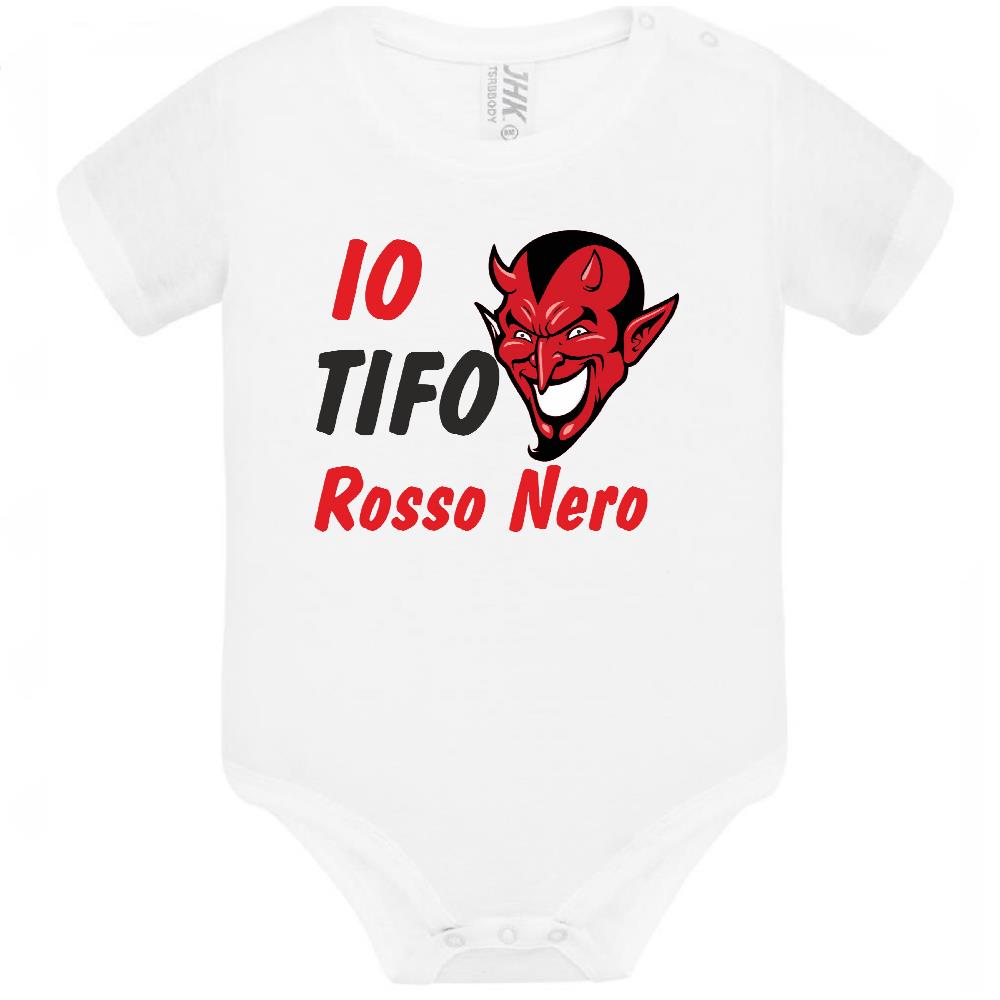 Body Neonato Tifosi Calcio Personalizzabile Roma Napoli Torino o La Tua Squadra Del Cuore  PS 28180-0021