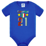 Body Neonato Inter Campioni d’Italia 2025/2026 – 21 Scudetti – PS 28180-INT-01