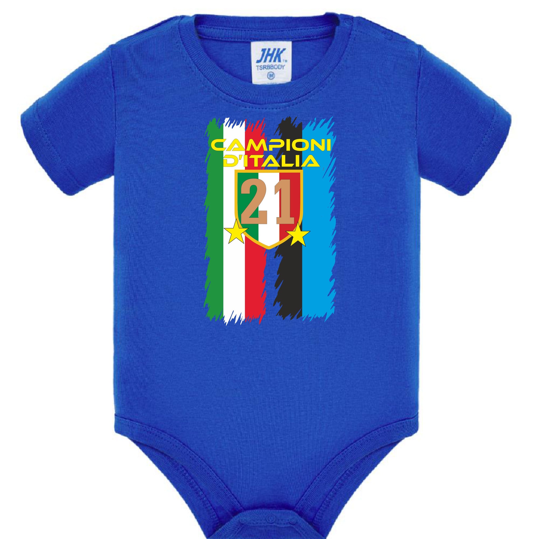 Body Neonato Inter Campioni d’Italia 2025/2026 – 21 Scudetti – PS 28180-INT-01