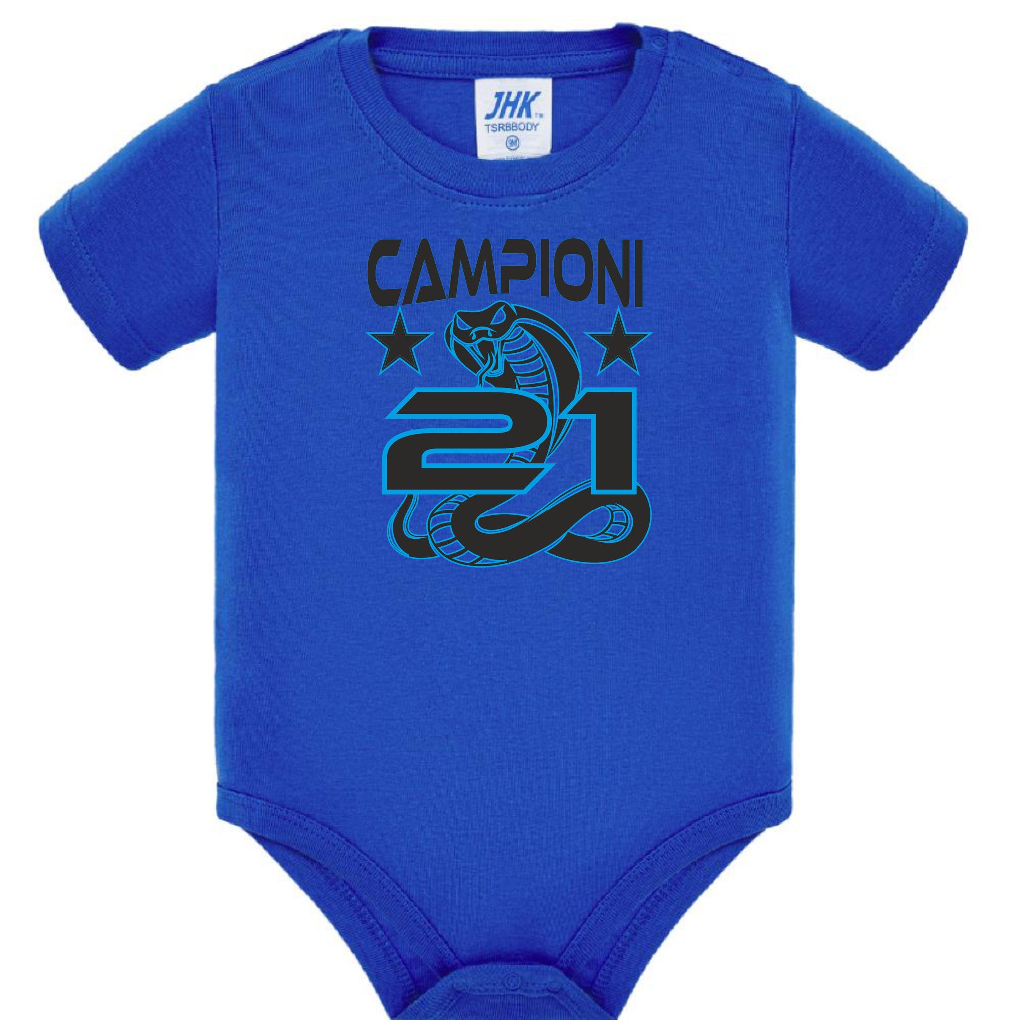 Body Neonato Inter Campioni d’Italia 2025/2026 – 21 Scudetti – PS 28180-INT-01