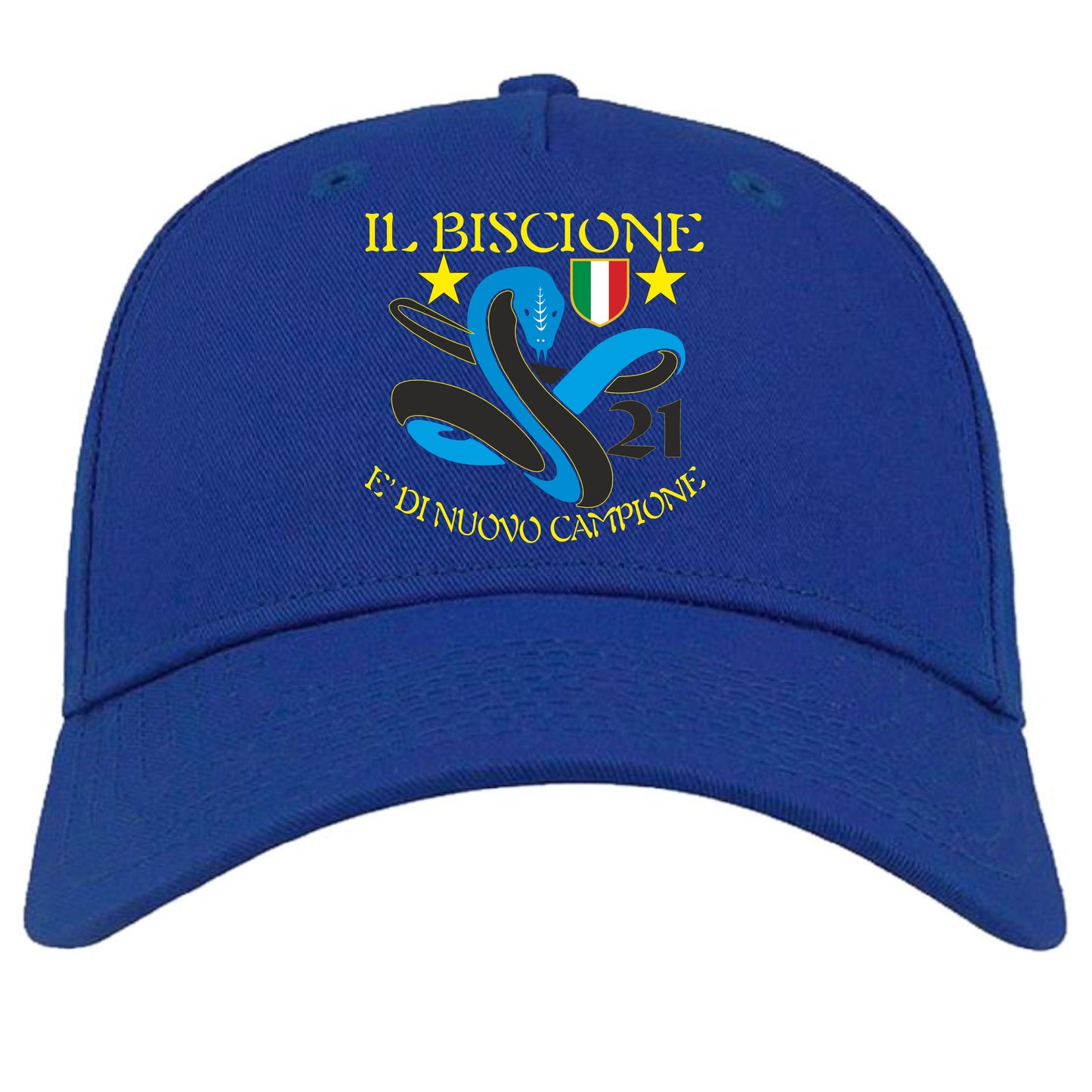 Cappello Baseball Scudetto Internazionale Campione d'Italia 2025/2026 21 Scudetti Seconda Stella 41411-INT-MIX