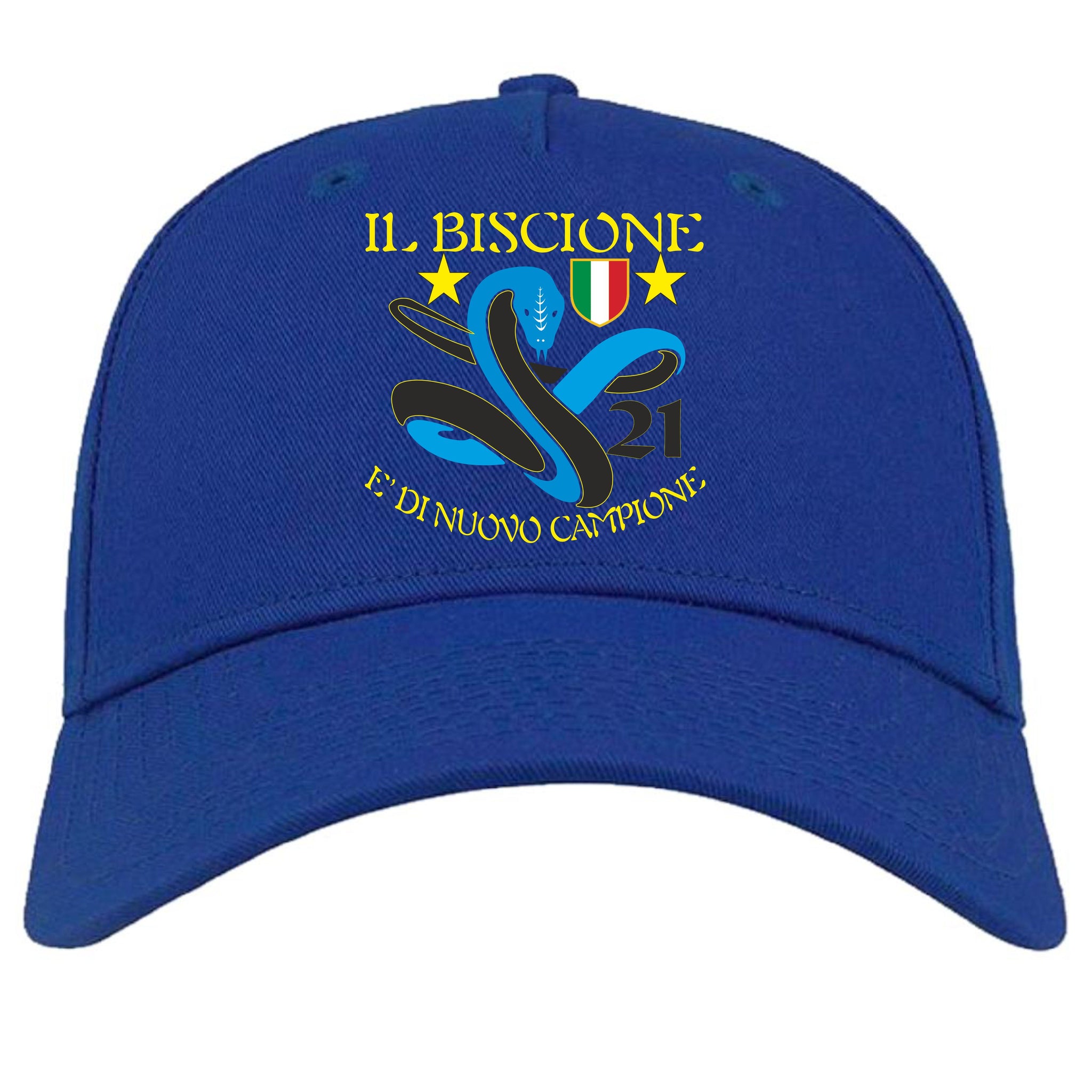 Cappello Baseball Scudetto Internazionale Campione d'Italia 2025/2026 21 Scudetti Seconda Stella 41411-INT-MIX