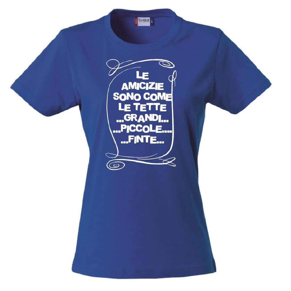 T-Shirt Donna “Le Amicizie Sono Come…” – Maglietta Divertente – PS 28870-012