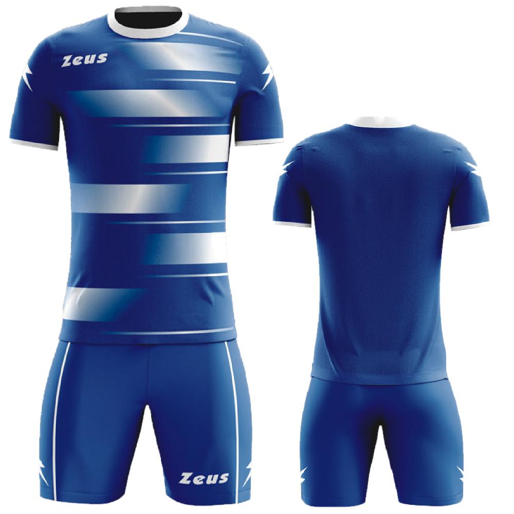 Completo Calcio Zeus Kit Kosmo – Maglia e Pantaloncino – Personalizzabile con Loghi, Nome e Numero PS 17300